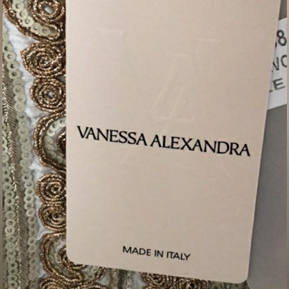 VANESSA ALEXANDRA Made in Italy Lace Boho Dress - Picture 5 of 11